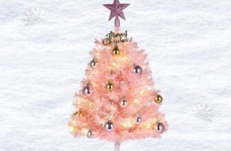 24” Pink Christmas Tree