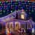 648 LED Christma Lights With 144 Drops, 66FT Outdoor Hanging lights with 8 Modes & Timer, Plug in Curtain String Lights Outdoor Waterproof for Fence Holiday Wedding Party Home…