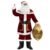 ABALAGU Men’s Deluxe Santa Suit 12PCS Christmas Adult Santa Claus Costume