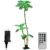 Artificial Palm Tree Christmas Tree 7Ft 3Trunks 260LED Lighted Simulation Tropical Palm Tree Fake Plant Light for Patio Home Office Beach Yard Cruise Hawaiian Party Tiki Bar…