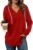 Bofell Womens Fashion Tops Hoodies for Women Pullover Oversized Sweatshirts Long SLeeve Shirts Loose Fit