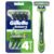 Gillette Sensor3 Sensitive Men’s Disposable Razor, 4 Razors