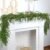 Hananona 2 Pcs Artificial Norfolk Pine Garlands, Real Touch Winter Pine Garland, Green Artificial Greenery Garland for Table, Mantle, Wall, Indoor, Outdoor Christmas Decorations…