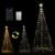 Outdoor APP Control Christmas Tree 700 LED Cone Tall Star Topped Artificial Christmas Tree Arbol de Navidac Outside Decor for Xmas New Year Holiday