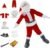 Santa Costume for kids 9Pcs Boys Santa Claus Suit Christmas Elf Costumes Halloween Cosplay Outfits for Children