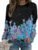 UNIQUEONE Ugly Christmas Sweatshirts Women Christmas Sweater Xmas Tree Sequin Top Winter Crewneck Family Holiday Outfits