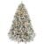 Yaheetech 6ft Pre-lit Artificial Christmas Tree with Incandescent Warm White Lights, Snow Flocked Full Prelighted Xmas Tree W/820 Branch Tips, 250 Incandescent Lights & Foldable…