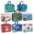 YANGTE 8 Pack Christmas Gift Bags with Handles, Large Non-Woven Tote Bags for Wrapping Xmas Party Favors, 12.8″x9.8″x6.7